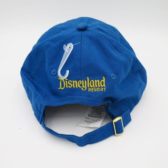 NWT Disneyland Disney Parks Icon Hat Cap Blue Rare Adjustable with Slide Buckle - Picture 7 of 8